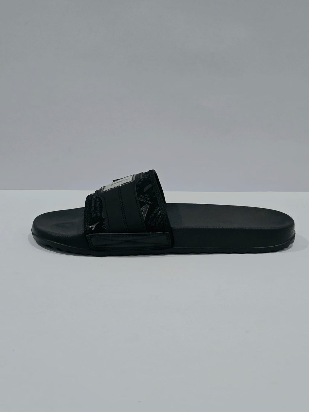Black Casual Slides – Soft Cushion Daily Wear Slippers (Copy)