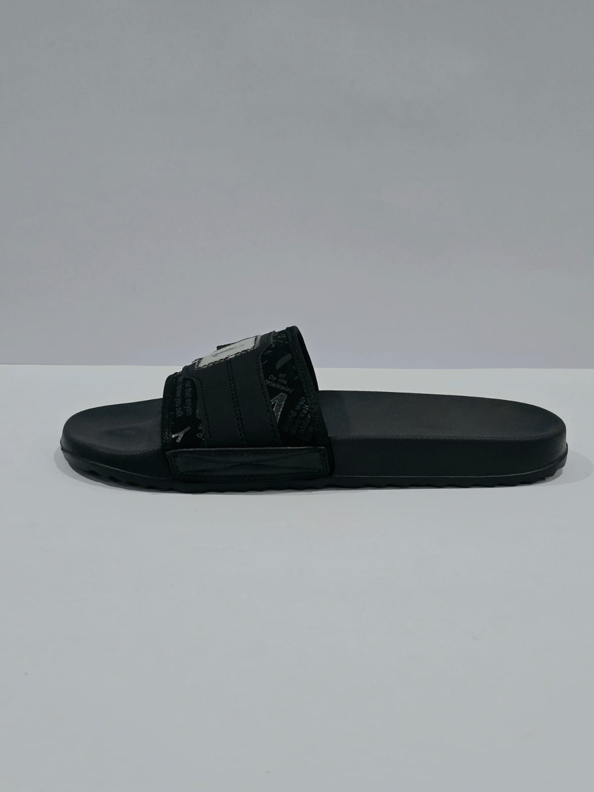 Black Casual Slides – Soft Cushion Daily Wear Slippers (Copy)